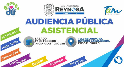 Invitan a Audiencia Pública Asistencial