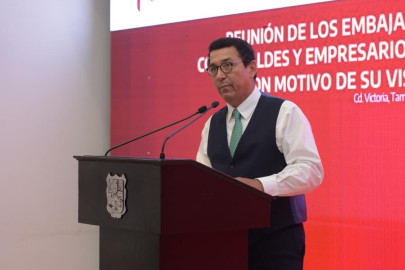 Matamoros, referente en desarrollo industrial y comercial: Mario López  ante embajadores de UE