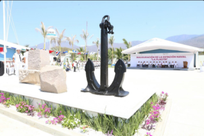 Semar abre base naval en Michoacán 