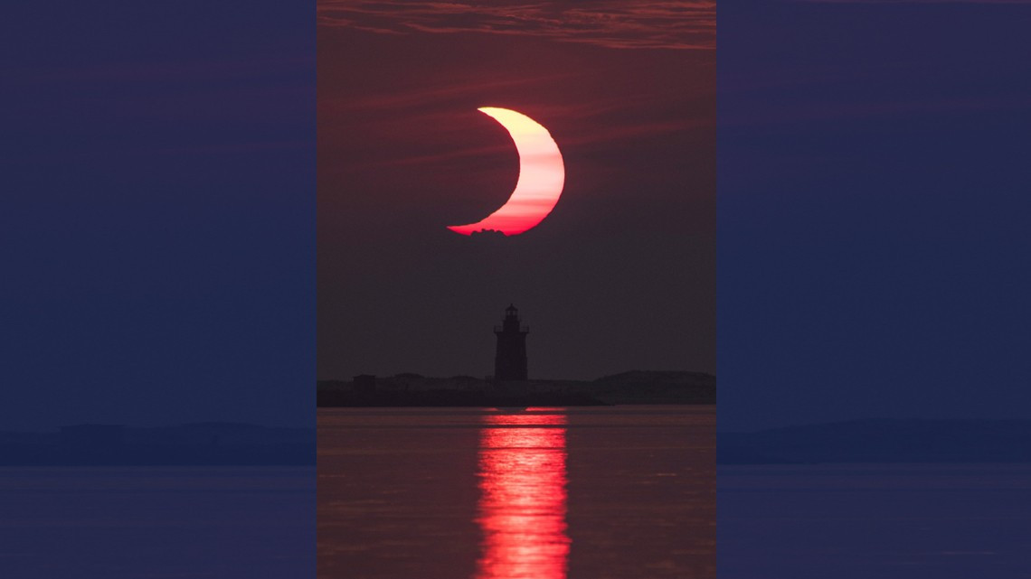 Así se vivió el primer eclipse solar anular del 2021