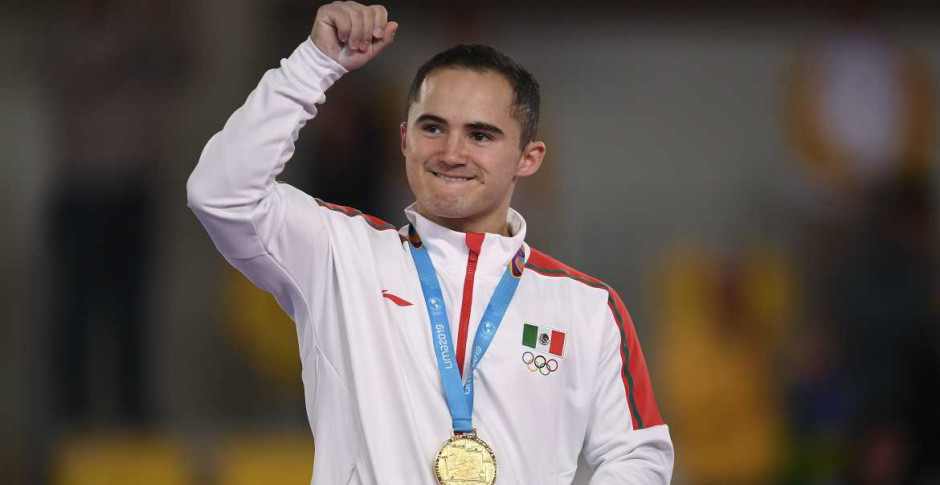  Fabián de Luna conquista el oro en gimnasia  artística