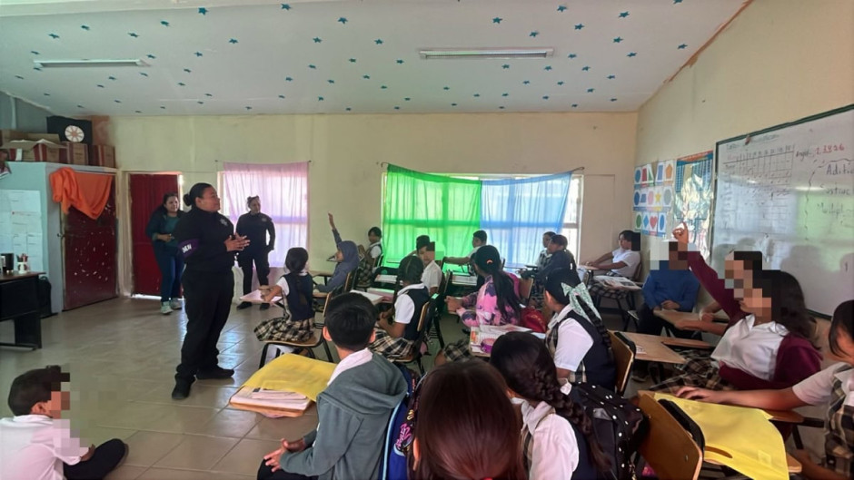 Refuerzan cultura de prevención de la violencia en primarias de Reynosa