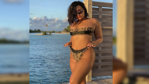 Demi Lovato comparte foto sin edición y manda mensaje inspirador