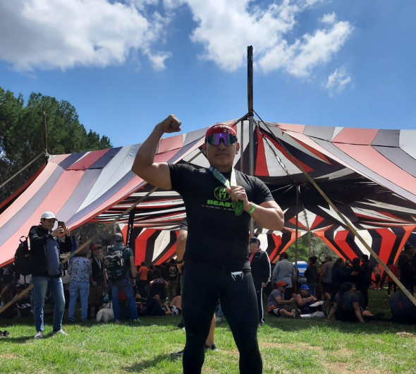 Destaca participación de atleta de la Guardia Estatal en la Spartan Race San Luis Potosí 2024