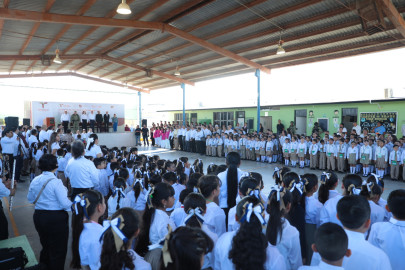 Arrancan Autoridades Estatales y Municipales ciclo escolar 2024-2025