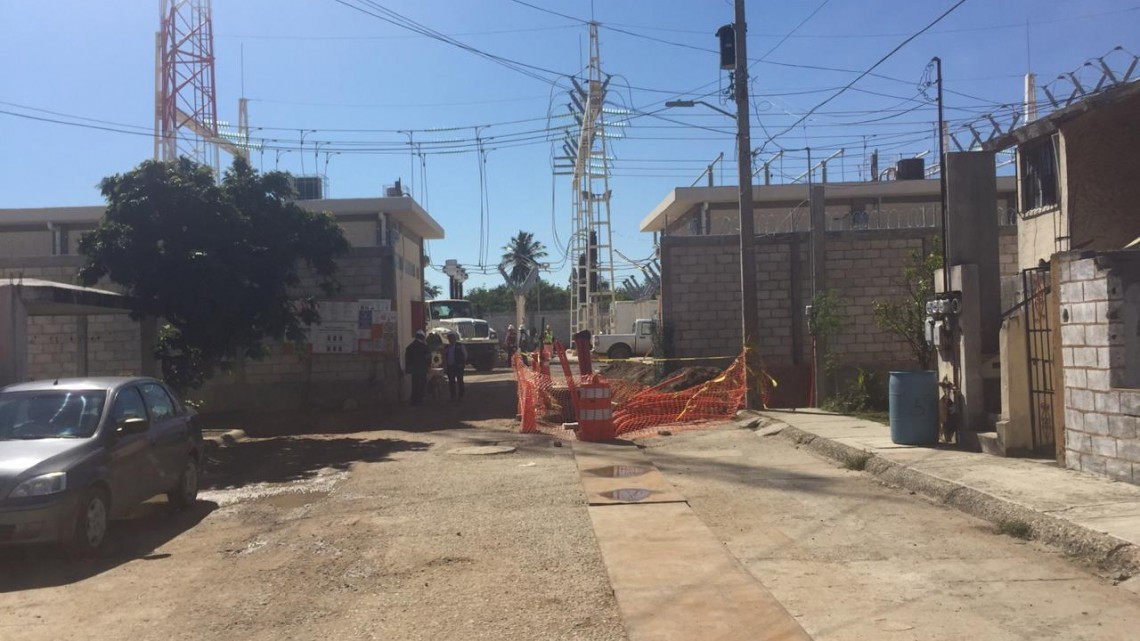 Rechazan vecinos construcción de subestación eléctrica de CFE