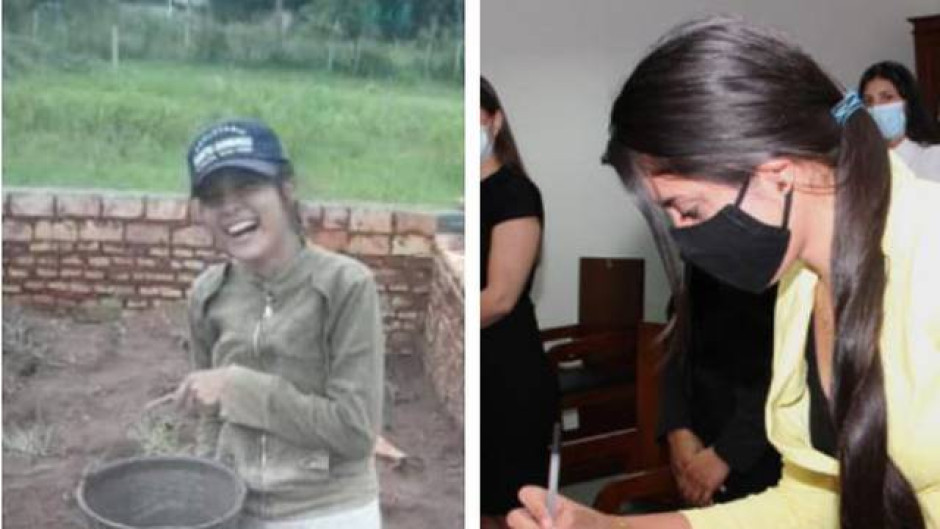 Mujer trabajó como albañil para cumplir su meta de ser abogada