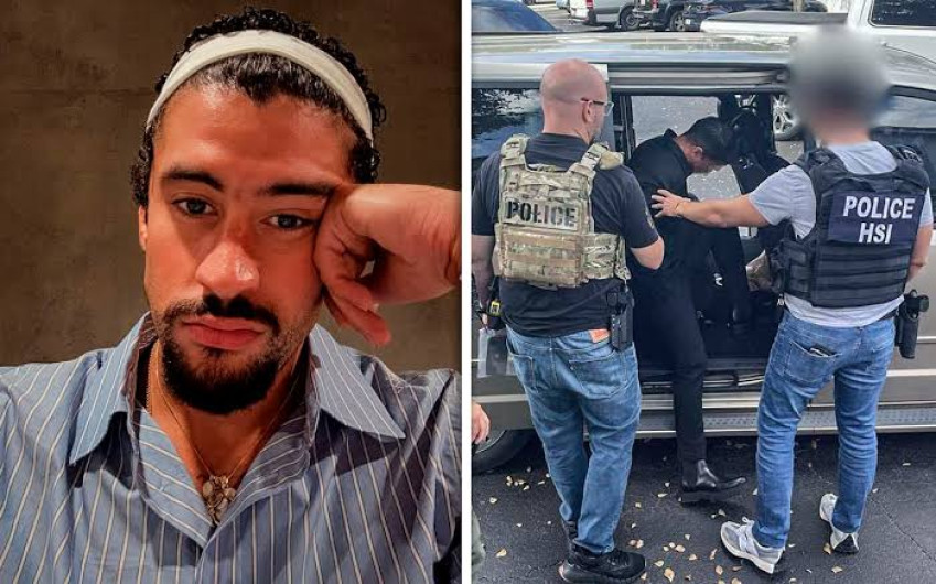 Bad Bunny excluye a EU de su gira mundial por temor a redadas del ICE