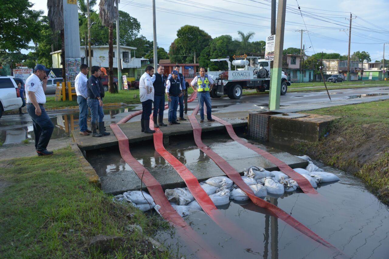 Auxilian 3 niveles de gobierno a damnificados del sur de Tamaulipas