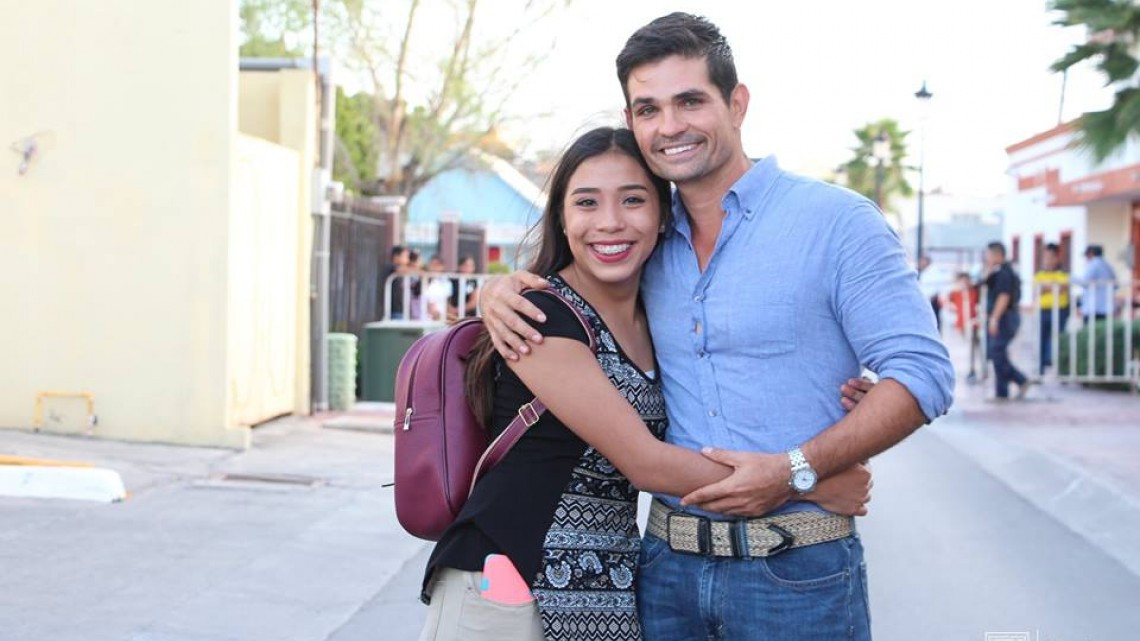 Éxito total “Tu foto con Ferdinando Valencia”