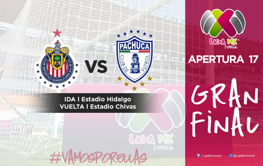 Pachuca enfrentará a Chivas en la Final femenil