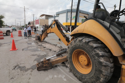 Continuará Gobierno de Matamoros con rehabilitación de pavimentos; proyecta atender 40 avenidas
