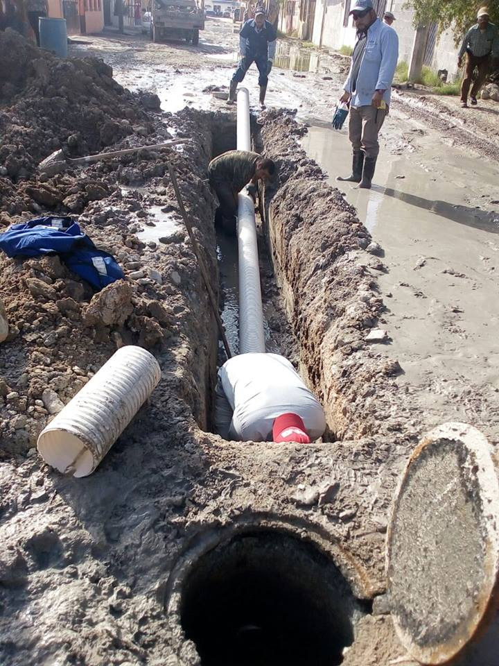 Comapa realiza trabajos en sectores de la ciudad