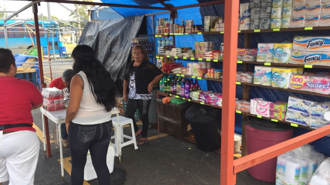 Difícil situación comerciantes removidos del centro de la ciudad