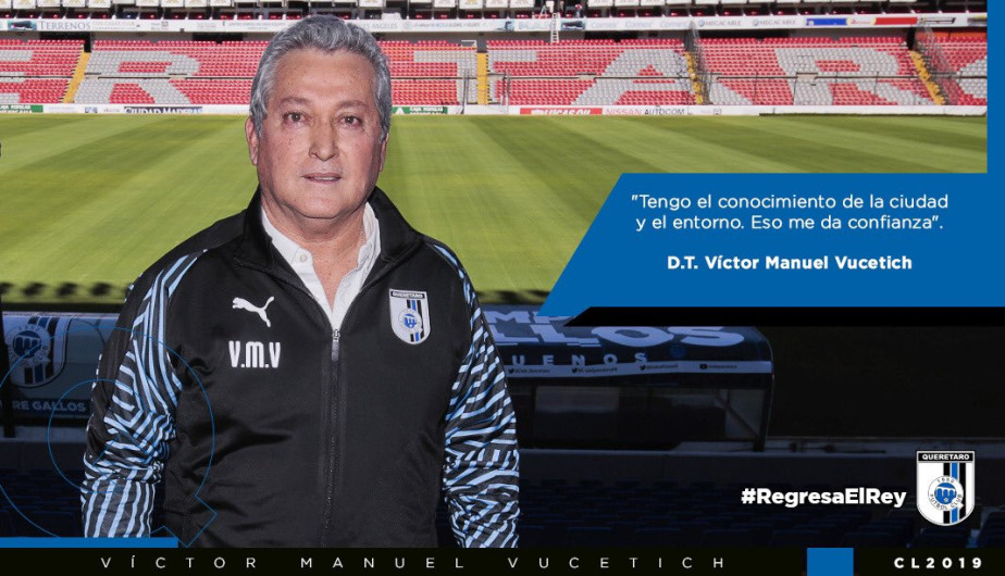 Vucetich regresa al Querétaro