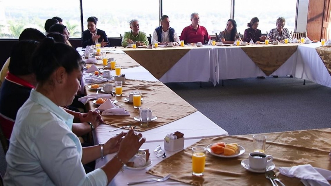 Chucho Nader en apoyo a los empresarios tampiqueños