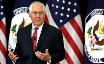 Reunión con funcionarios de México será el 18 de mayo: Tillerson 