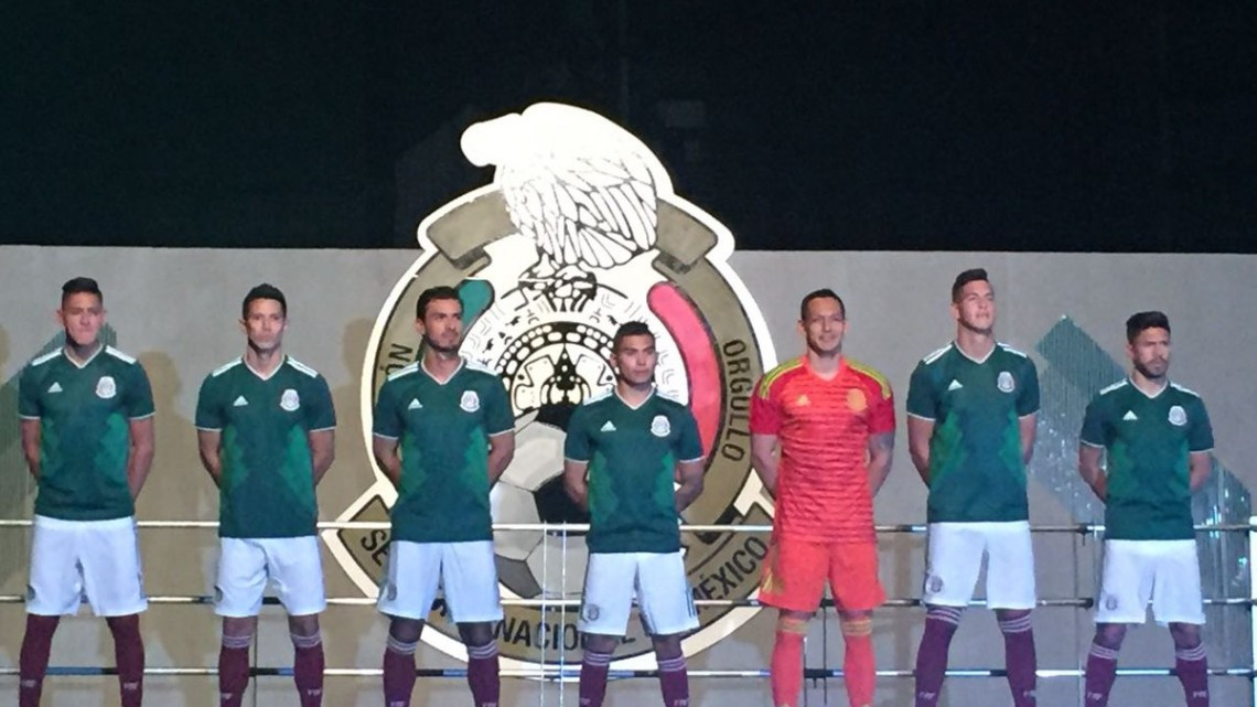 Presentan jersey del Tricolor para Mundial Rusia 2018