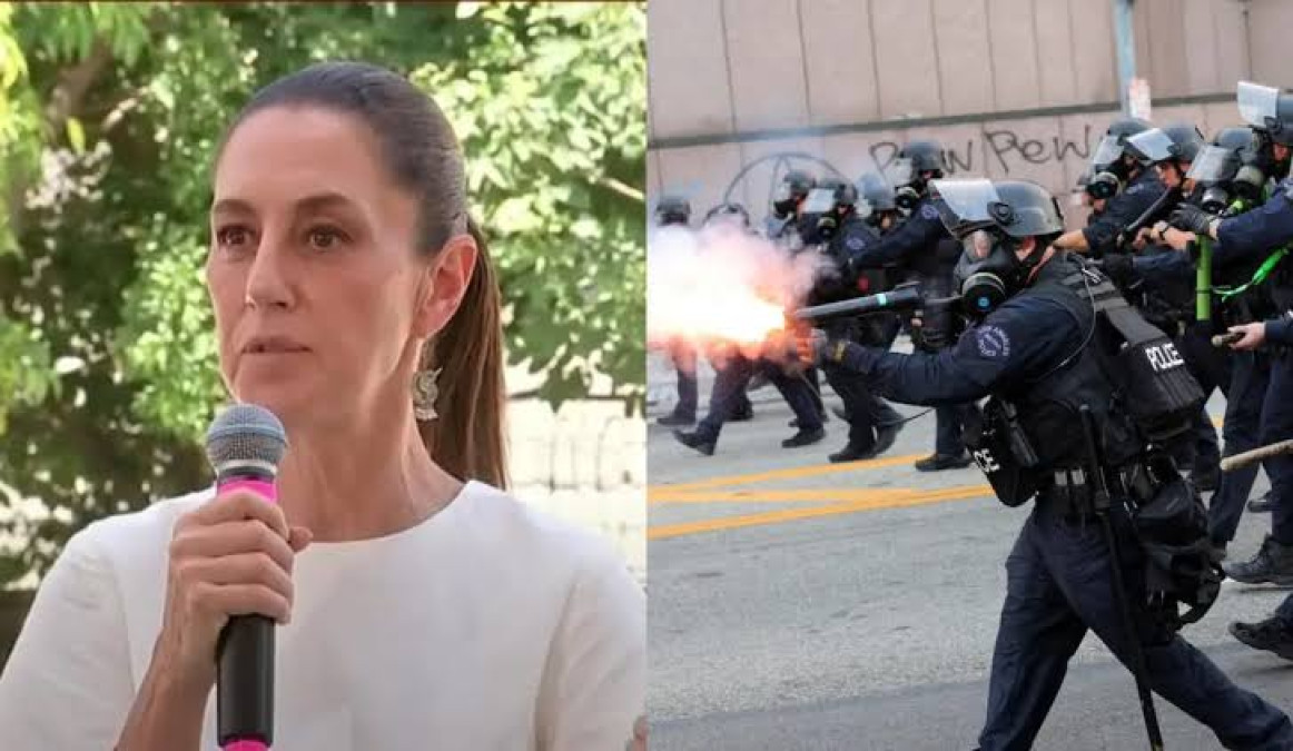 Sheinbaum rechaza detención de 35 mexicanos en redadas de Los Ángeles