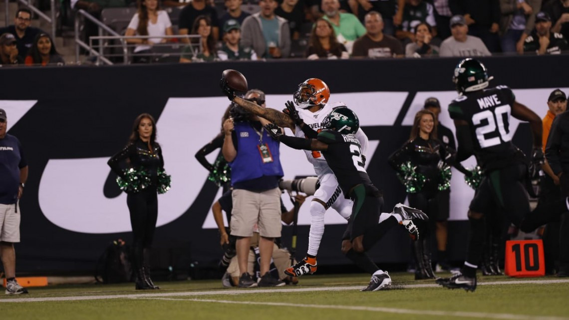 Los Browns se llevan su primera victoria en el Monday Night Football