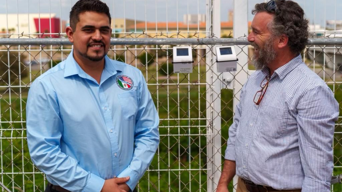 Monitorean la calidad del aire en ambos Laredos