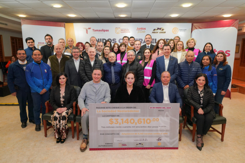 Destaca Nuevo Laredo como único municipio en México con campaña de vacunación contra el VPH para niños