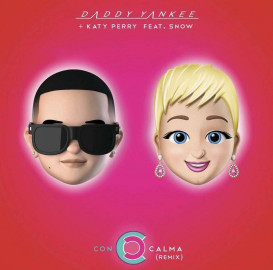 Estrena Daddy Yankee nueva versión de ‘Con Calma’ a lado de Katty Perry 