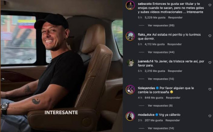 ¿Temach eres tú? Javier ‘Chicharito’ Hernández desata polémica en redes por  comentarios machistas