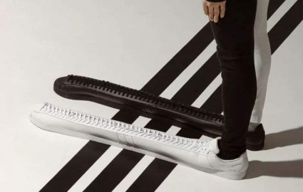 Lanzan Adidas ‘Superstar’ de un metro de largo