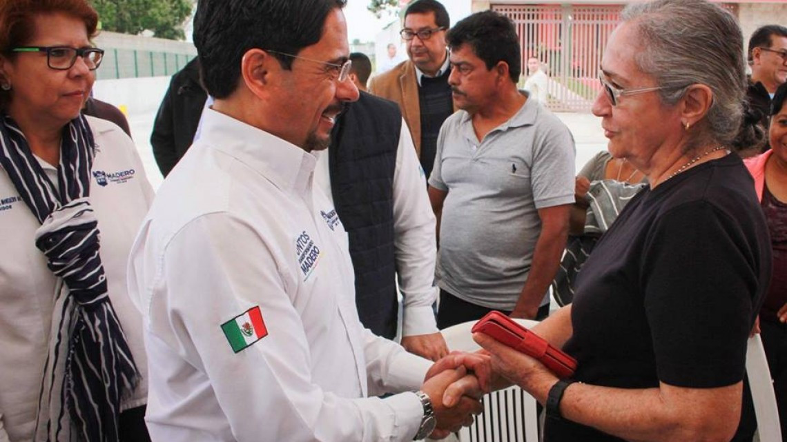 Realizan inauguración de Dren Pluvial