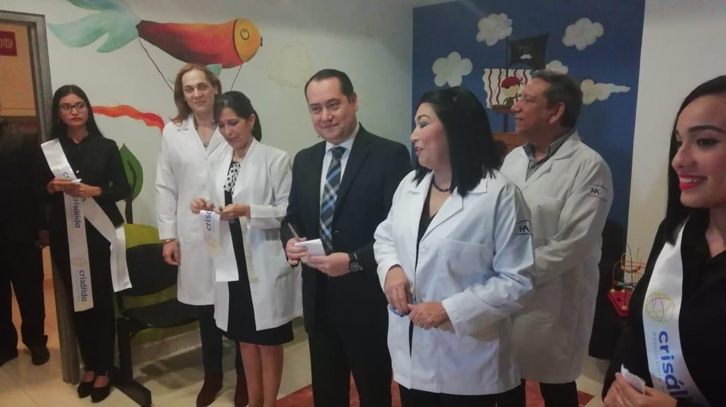 Crisálida clínica de psicología pediátrica abre sus puertas en hospital Ángeles 