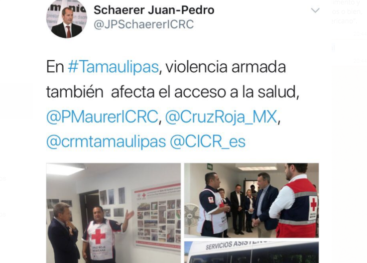 Violencia en frontera de Tamaulipas preocupa a CR internacional
