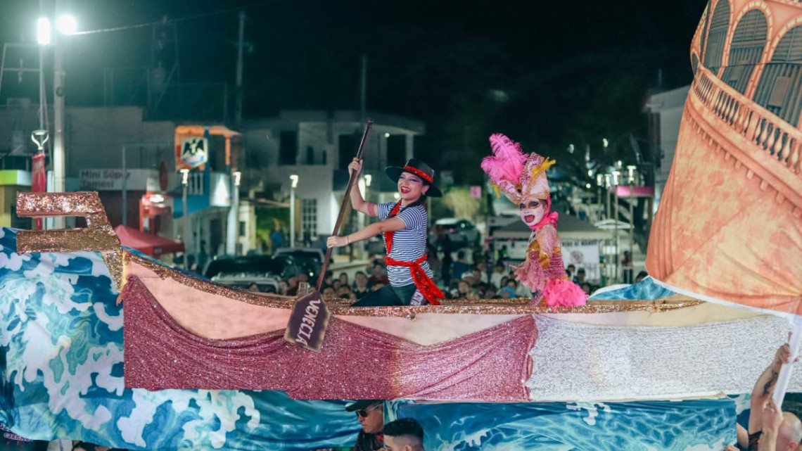 Disfrutan miles el Carnaval 2025 en Tamaulipas: Benjamín Hernández