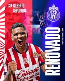 Chivas renueva el contrato de Gilberto 'Tiba' Sepúlveda 
