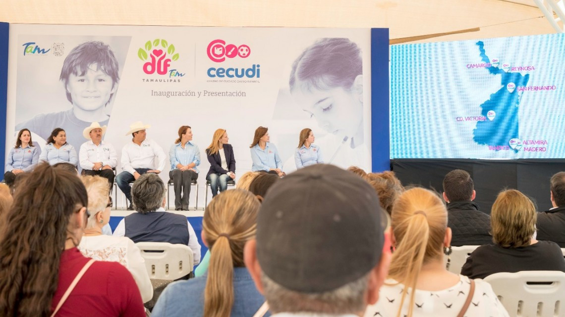 Gobierno y DIF Tamaulipas abren el Segundo CECUDI