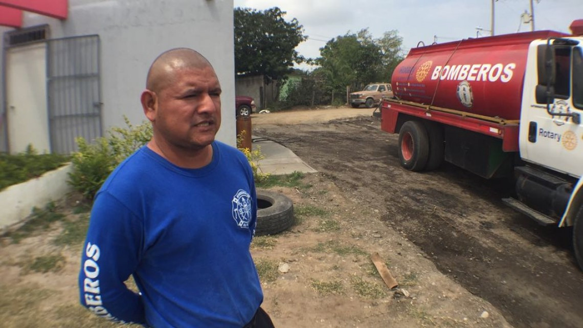 Será dotado de equipo contra incendio, el cuerpo de bomberos