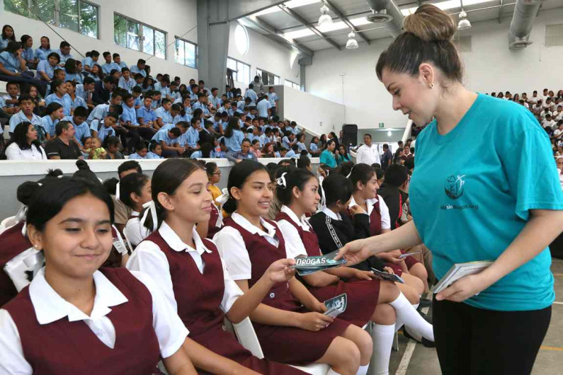 Encabeza Oseguera importante evento de concientización para jóvenes maderenses