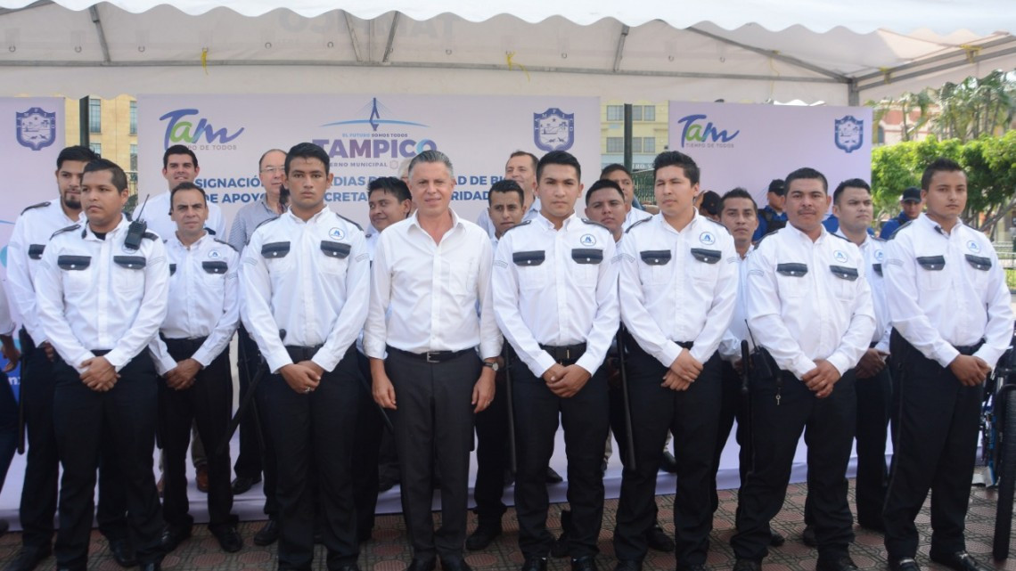 Fortalece Chucho Nader la Seguridad en Tampico