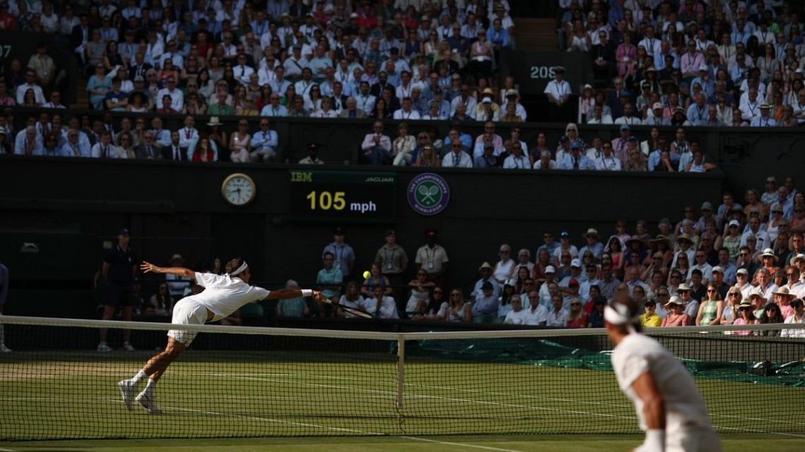 Federer derrota a Nadal y avanza a la final de Wimbledon