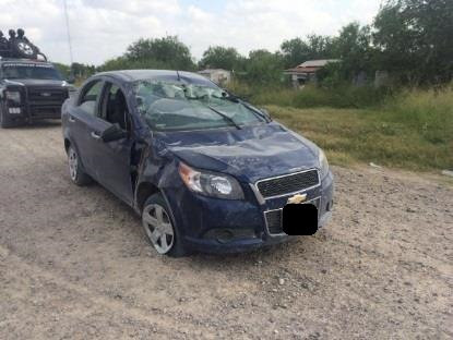 Asegura SSP 5 vehículos y un arma en Río Bravo