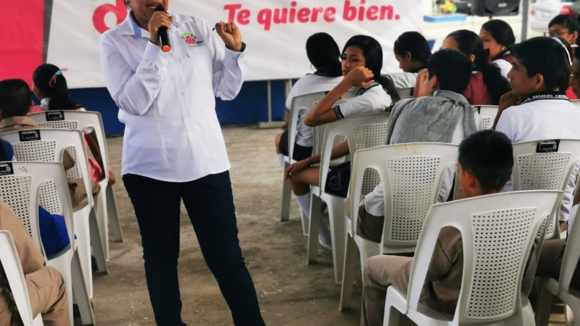 Imparte DIF Altamira conferencia “Prevención del Embarazo en los Adolescentes”