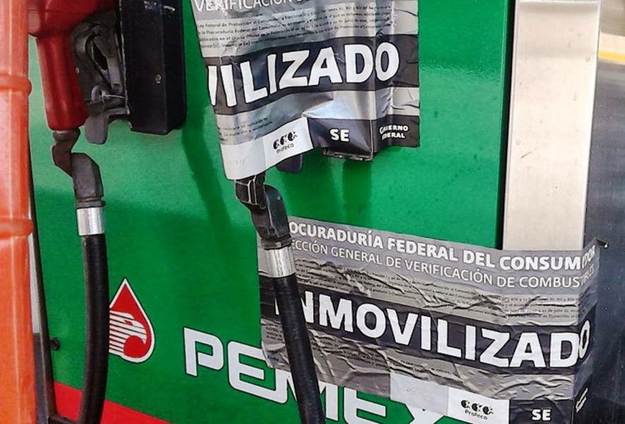 Inmoviliza y sanciona PROFECO 4 gasolineras en el estado 