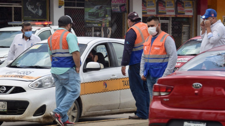 Reanudan en Altamira filtros sanitarios en principales avenidas