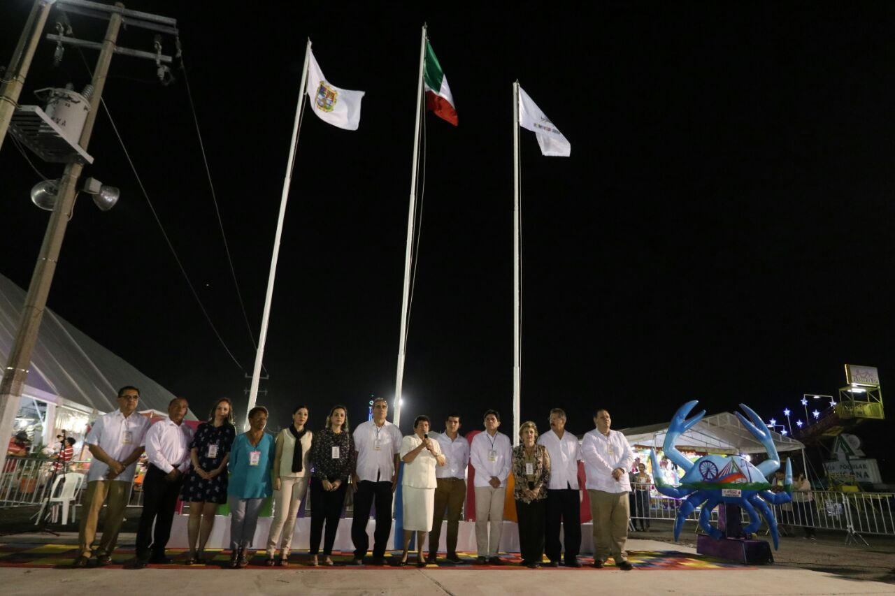 Inaugura Magda Peraza "Fiestas de Abril Tampico 2018"