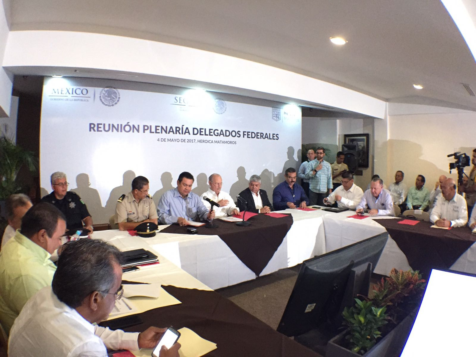 Celebran en Matamoros la 5ª reunión plenaria de delegados federales