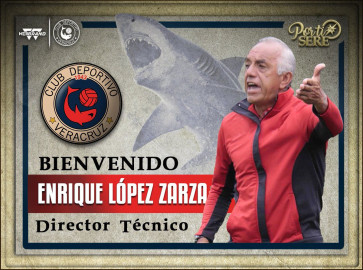 Veracruz presenta a Enrique López  como nuevo DT