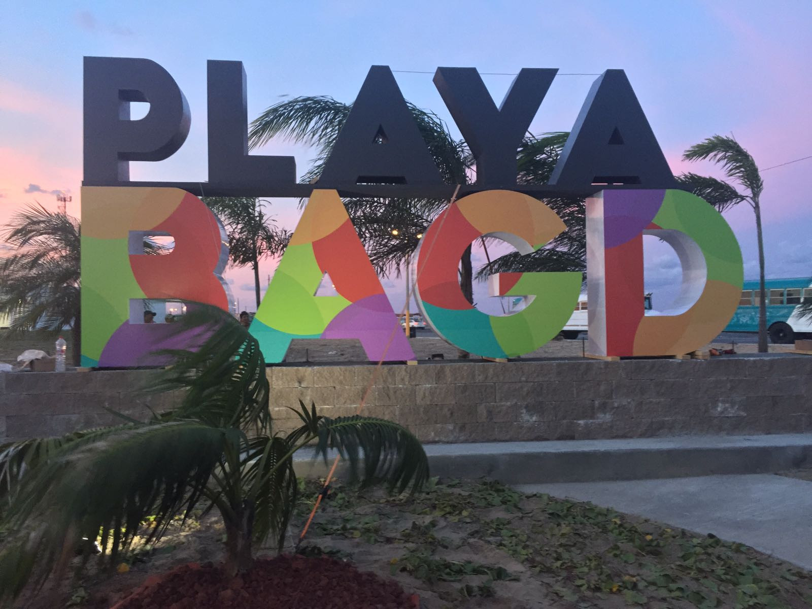 Modernizan y embellecen la playa Bagdad 