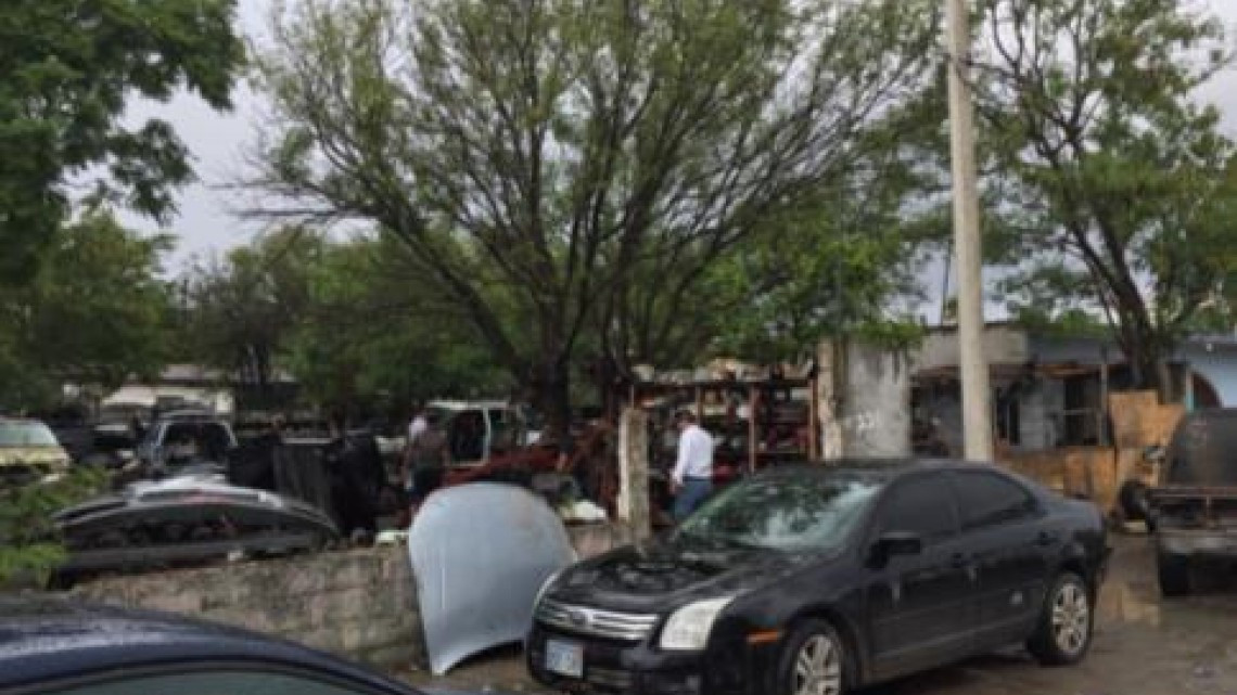 Siguen inspeccionando yonques en Reynosa