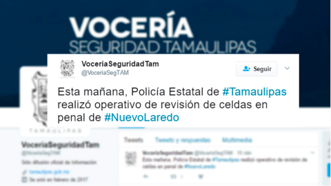 Realizan revisión a penal de Nuevo Laredo