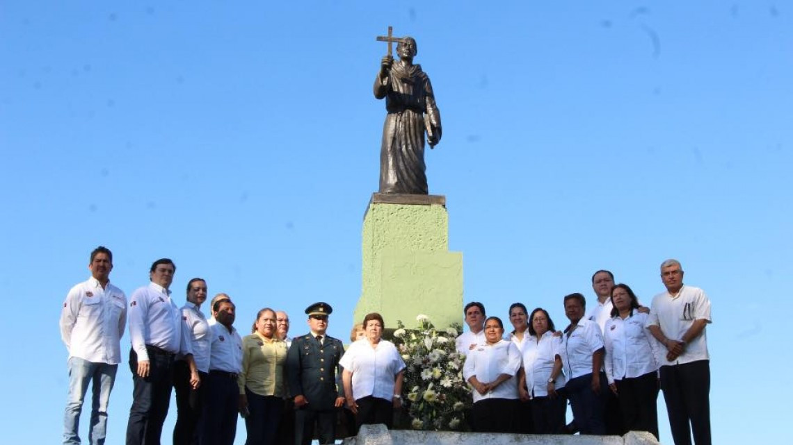 Celebran Aniversario luctuoso de Fray Andrés de Olmos
